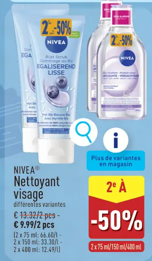Offre: Nettoyant visage