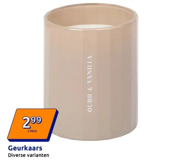 Aanbieding: Geurkaars