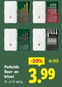 Aanbieding: Boor- en bitset