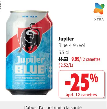 Offre: Jupiler Blue