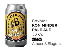 Aanbieding: Baxbier Kon minder, pale ale