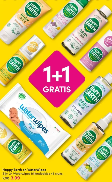 Aanbieding: Waterwipes billendoekjes