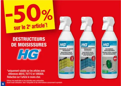 Offre: HG destructeur de moisissures 0,5l