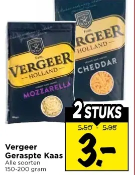Geraspte Kaas
