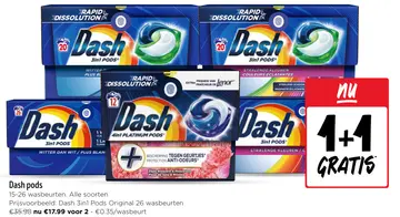 Aanbieding: Dash pods