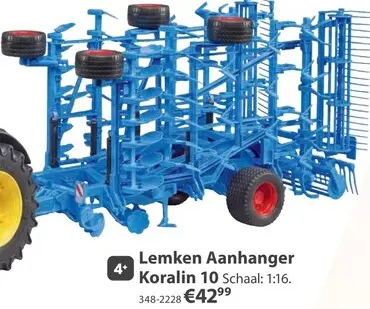 Aanbieding: Lemken Aanhanger Koralin 10