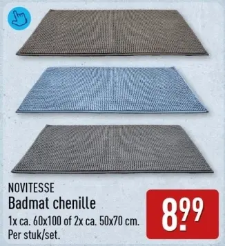 Aanbieding: Badmat chenille