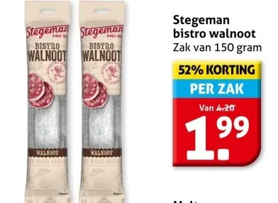Aanbieding: Bistro walnoot