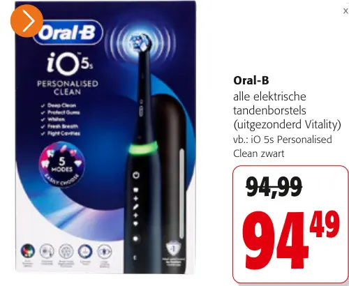 Promotie: Alle elektrische tandenborstels