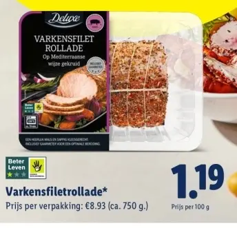 Aanbieding: Varkensfiletrollade