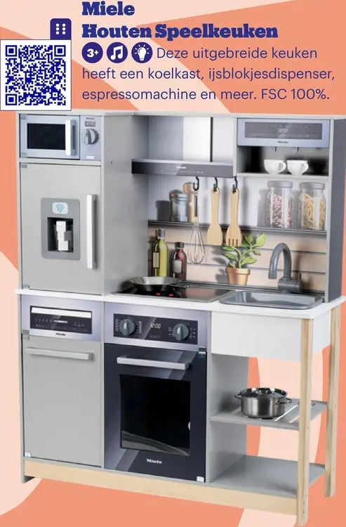 Promotie: Houten Speelkeuken
