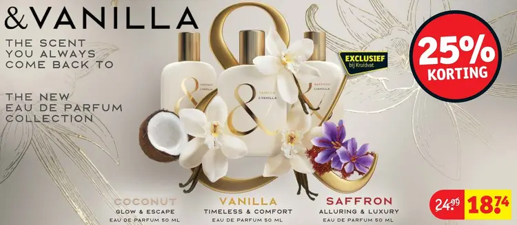Aanbieding: &VANILLA Eau de Parfum
