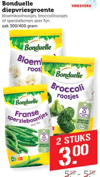 Aanbieding: Bonduelle diepvriesgroente