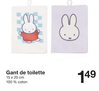Offre: Gant de toilette
