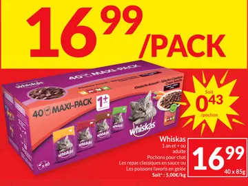 Offre: Whiskas