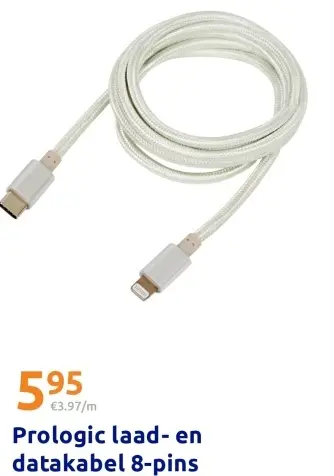 Promotie: laad- en datakabel 8-pins