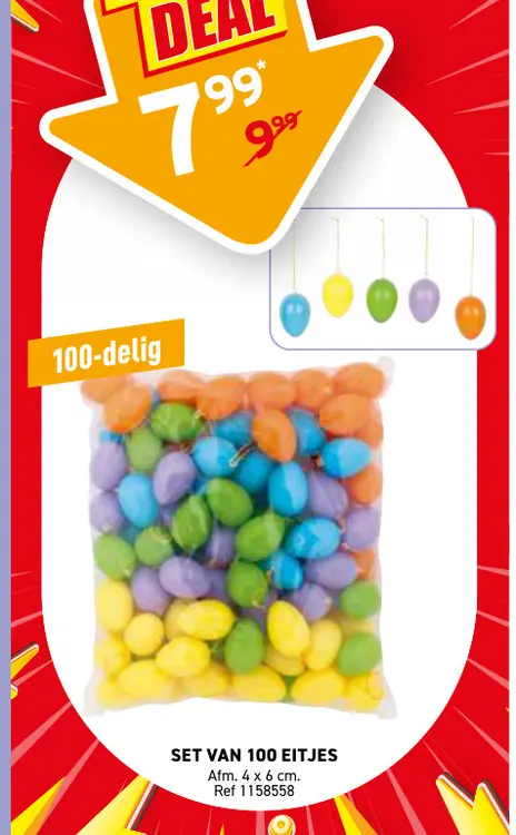 Promotie: Set van eitjes