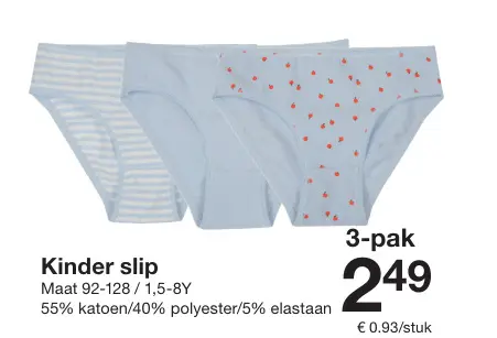 Promotie: Kinder slip