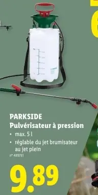 Offre: Pulvérisateur à pression