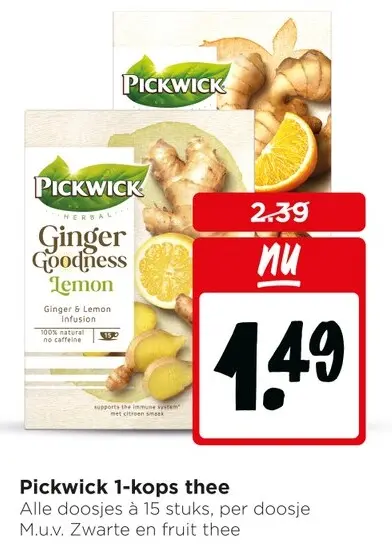 Aanbieding: 1-kops thee