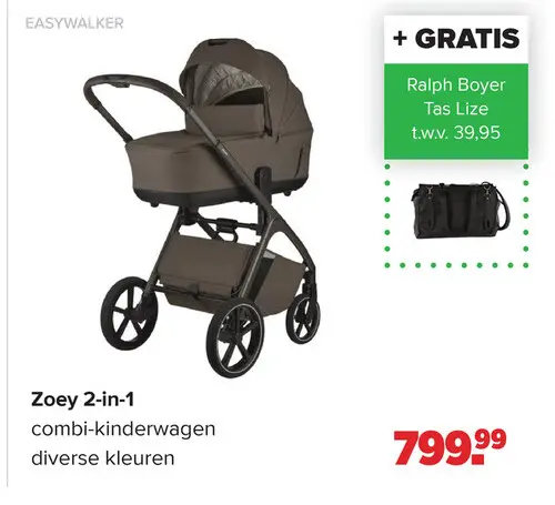 Aanbieding: Zoey 2-in-1 combi-kinderwagen