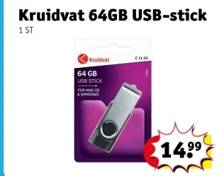 Aanbieding: Kruidvat USB-stick