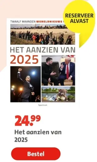 Aanbieding: Het aanzien van 2025