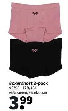 Aanbieding: Boxershort 2-pack