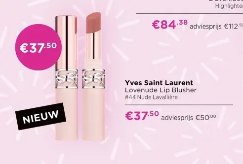 Aanbieding: Lovenude Lip Blusher #44 Nude Lavallière