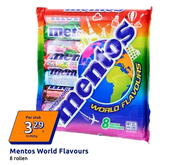 Promotie: Mentos World Flavours