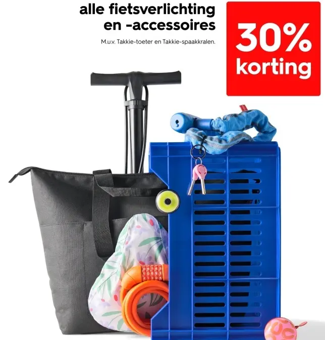 Aanbieding: Fietsverlichting en -accessoires