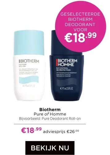 Aanbieding: Biotherm Pure of Homme