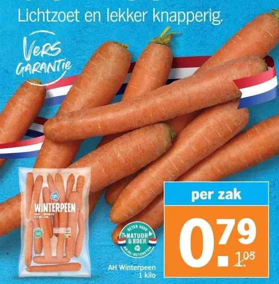 Aanbieding: Winterpeen