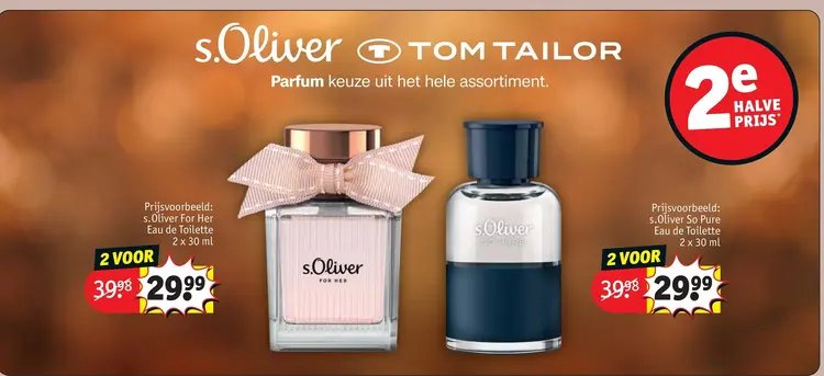 Aanbieding: s.Oliver / Tom Tailor Parfum