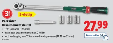 Aanbieding: Draaimomentsleutel