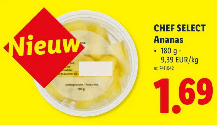 Promotie: Ananas