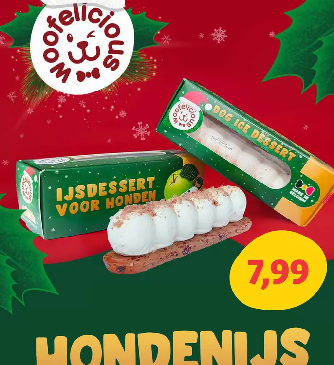 Aanbieding: Ijsdessert voor honden