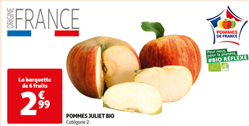 Offre: POMMES JULIET BIO