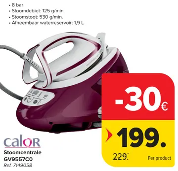 Aanbieding: Stoomcentrale GV9557CO