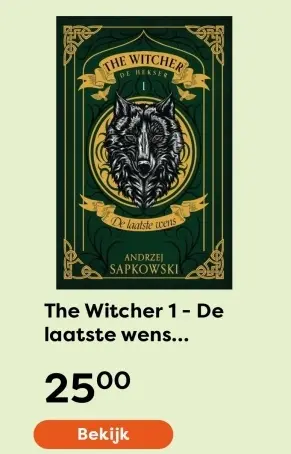 Aanbieding: The Witcher 1 - De laatste wens (Limited Edition)