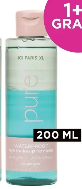 Aanbieding: ICI PARIS XL Pure Waterproof Eye Makeup Remover