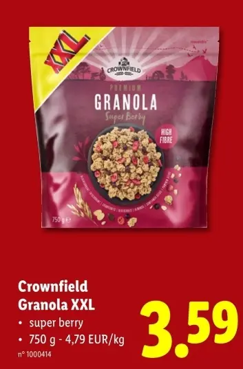 Promotie: Granola XXL