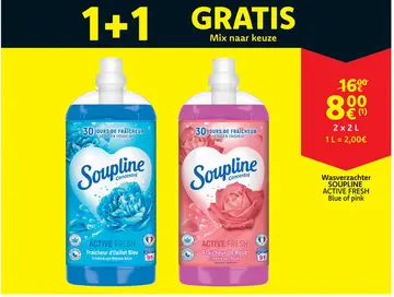 Aanbieding: Wasverzachter SOUPLINE ACTIVE FRESH