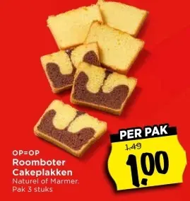 Roomboter Cakeplakken