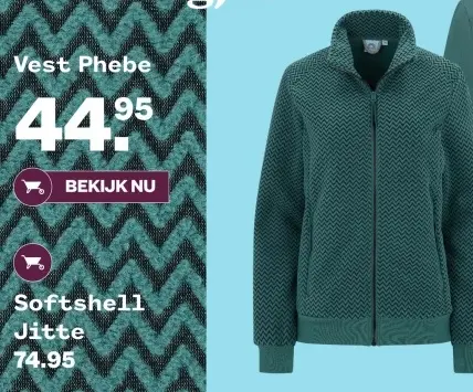 Aanbieding: Dames fleecevest