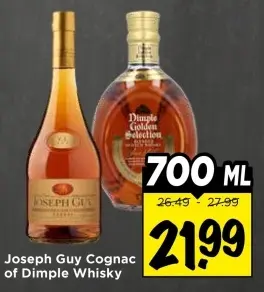Joseph Guy Cognac of Dimple Whisky