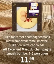 Aanbieding: Marc du champagne smaak bombe