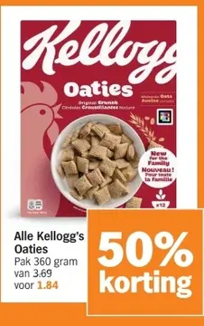 Aanbieding: Alle Kellogg's Oaties