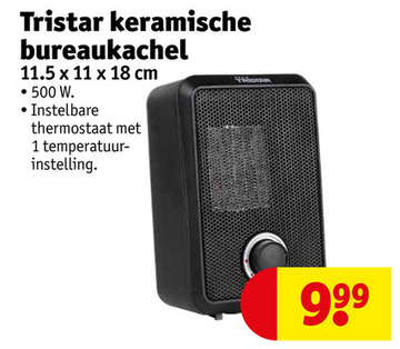 Aanbieding: Tristar keramische bureaukachel