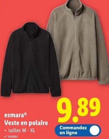 Offre: Veste en polaire